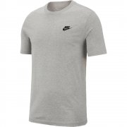 Camiseta Nike Sportswear Club Tee Cinza